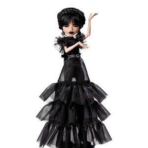 Monster High Addams Family Wednesday Skullector Collectable dance party NIM